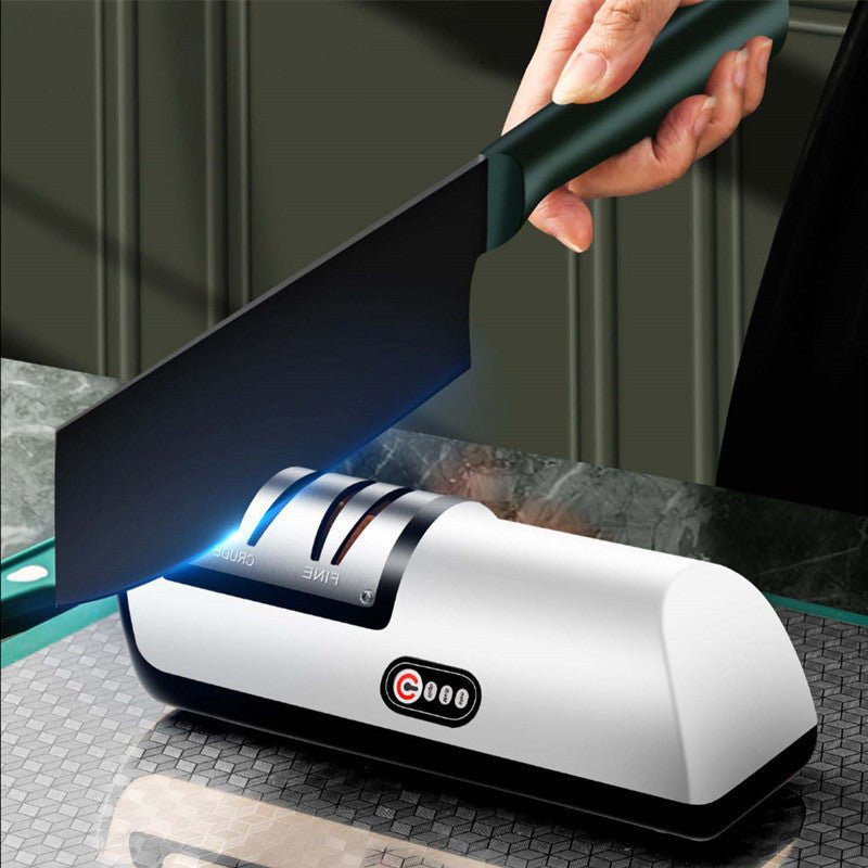 Electric Automatic Knife Sharpener - Techifty