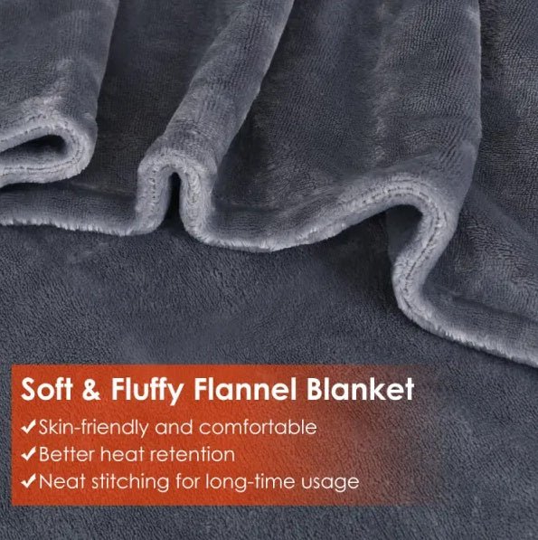 Heated Electric Wrap Blanket - Techifty