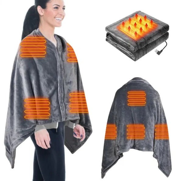 Heated Electric Wrap Blanket - Techifty