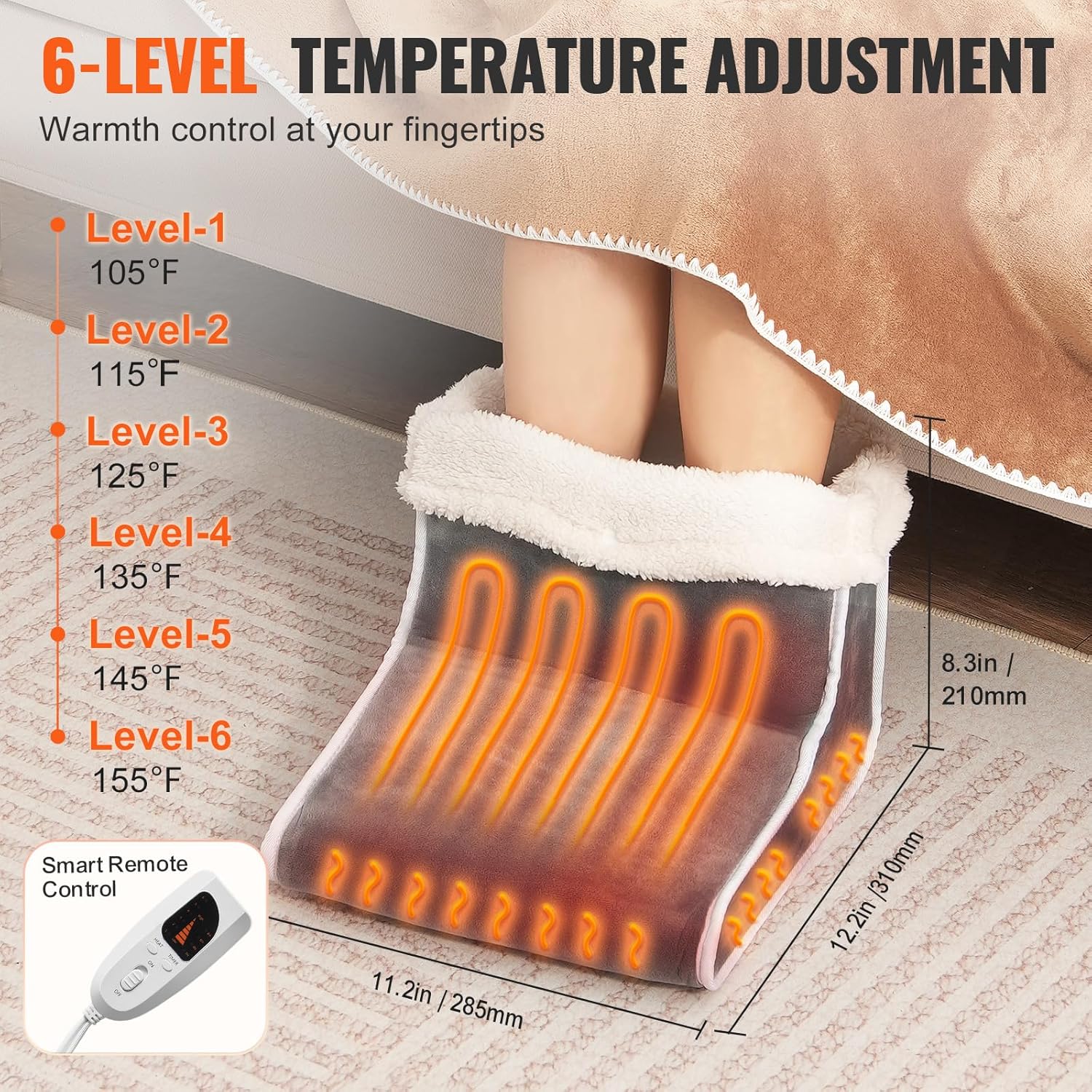 Intelligent Electric Foot Warmer - Techifty