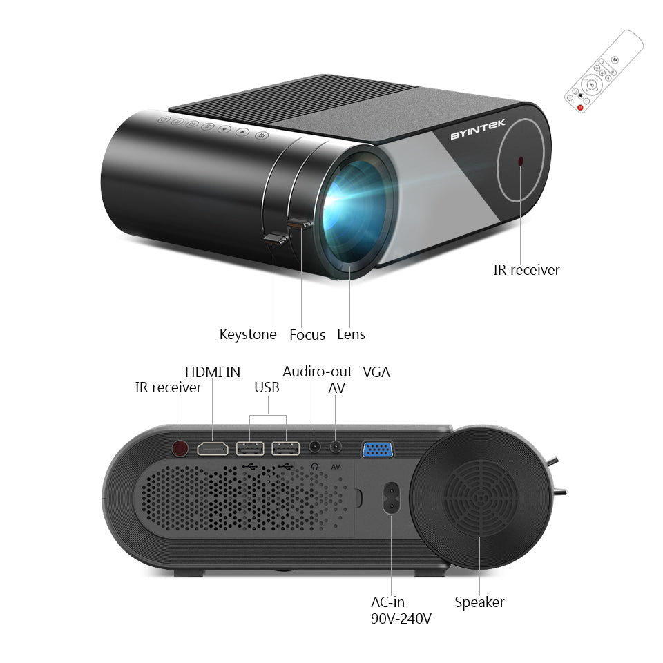 Mobile Phone Wireless Projector - Techifty