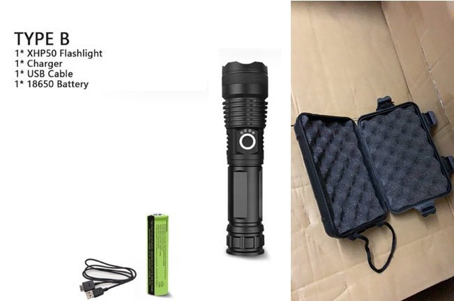 Powerful Usb Led Flashlight - Techifty