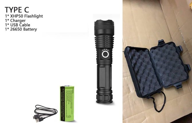 Powerful Usb Led Flashlight - Techifty