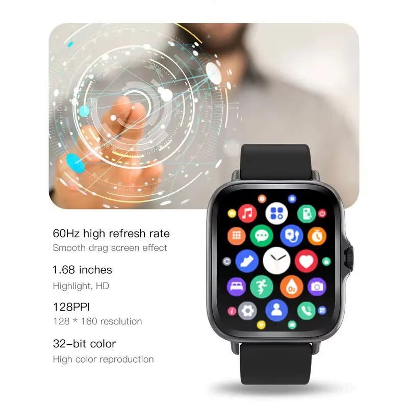 Smart Watch with Multi - Sport Modes & Notifications - Techifty