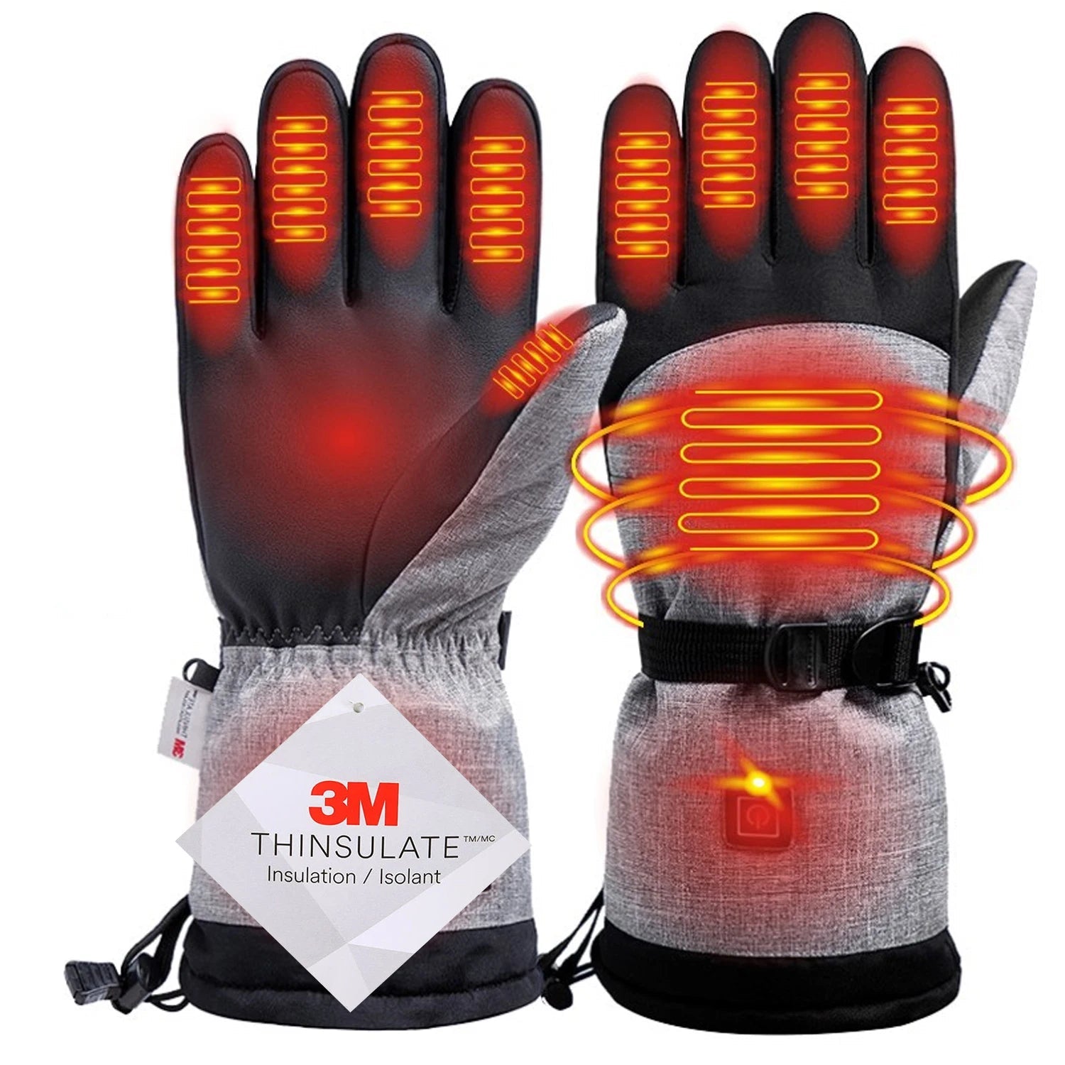 Techifty HeatGuard™ Electric Heated Winter Gloves - Techifty