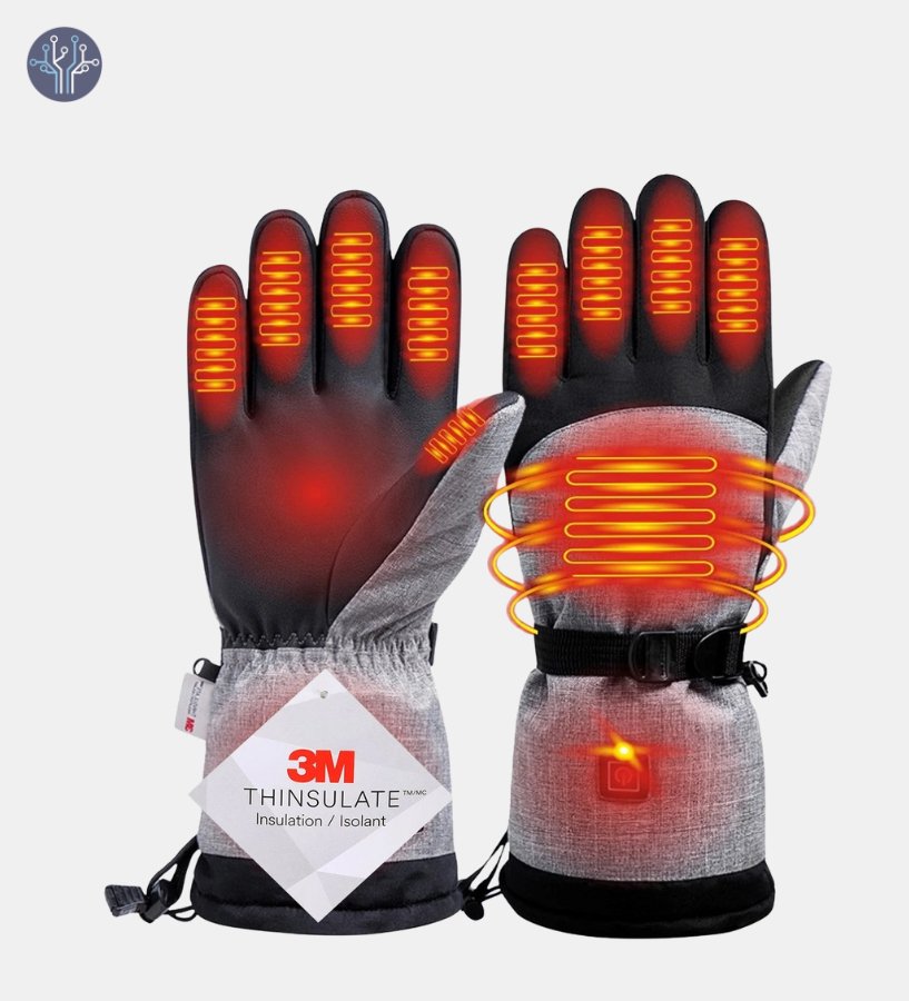 Techifty HeatGuard™ Electric Heated Winter Gloves - Techifty