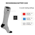 Techifty HeatStep™ Rechargeable Heated Socks - Thermal Foot Warmers for Outdoor Winter Activities - Techifty