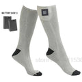 Techifty HeatStep™ Rechargeable Heated Socks - Thermal Foot Warmers for Outdoor Winter Activities - Techifty