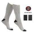 Techifty HeatStep™ Rechargeable Heated Socks - Thermal Foot Warmers for Outdoor Winter Activities - Techifty