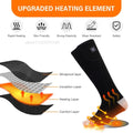 Techifty HeatStep™ Rechargeable Heated Socks - Thermal Foot Warmers for Outdoor Winter Activities - Techifty