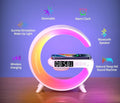 Techifty Multifunction Wireless Charger Stand™ – RGB Light, Alarm Clock & Speaker - Techifty