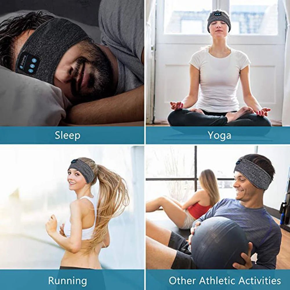 Techifty SleepBeat™ Bluetooth - Compatible Sports Headband Earphones - Techifty